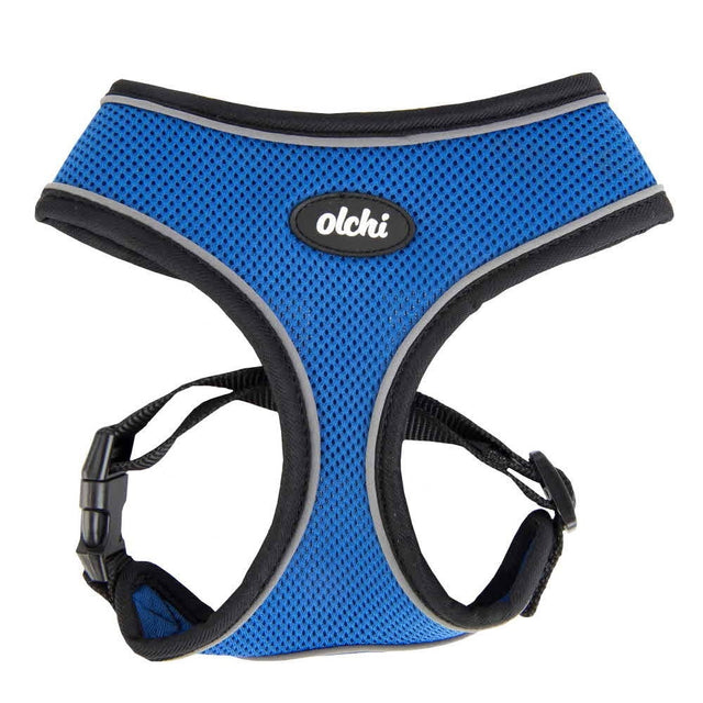 Olchi Combi Harness model A royalblue - Premium hondentuig > honden harnas from Olchi - Just €15.99! Shop now at Frenkiezdogshop