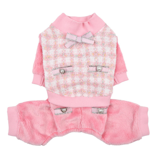 Pinkaholic Bristol Onesie Pink - Premium Hondenkleding > Hondenpyjama from Pinkaholic - Just €54.99! Shop now at Frenkiezdogshop