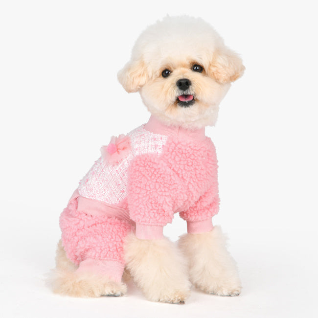 Pinkaholic Talullah Onesie Indian Pink - Premium Hondenkleding > Hondenpyjama from Pinkaholic - Just €53.99! Shop now at Frenkiezdogshop