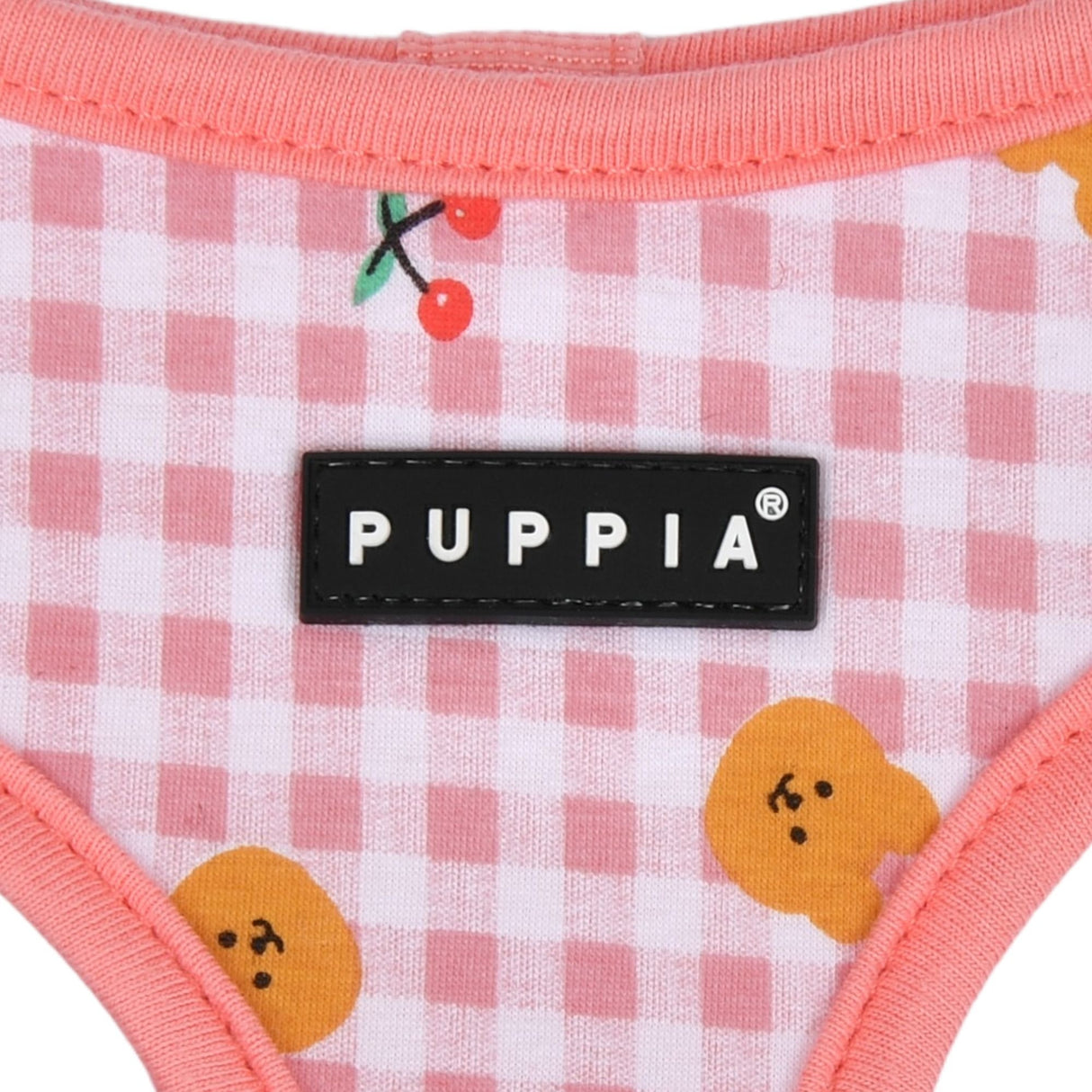 Puppia Baba Harness Model A  Indian Pink - Premium hondentuig > honden harnas from Puppia - Just €20! Shop now at Frenkiezdogshop