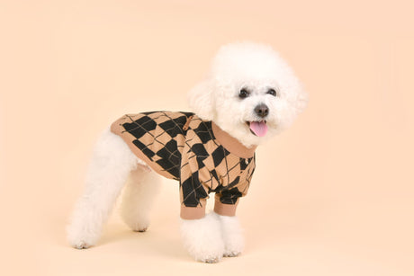 Puppia Jaden Jacket Harness Beige Hondenkleding > hondenjas Small