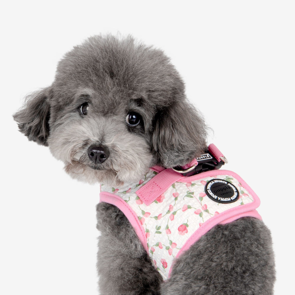 Puppia Florian Vest Harness model B Pink - Premium hondentuig > honden harnas from Puppia - Just €33.99! Shop now at Frenkiezdogshop