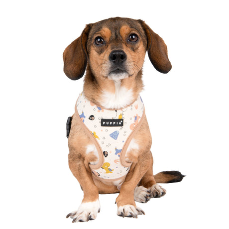 Puppia Minmi Harness Model A Beige hondentuig > honden harnas > model A Small
