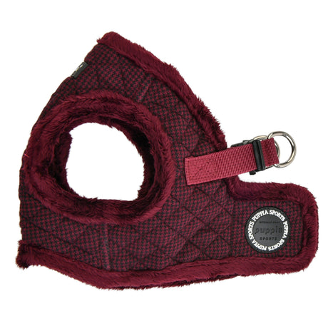 Puppia Vest Harness B Gaspar Wine - Premium hondentuig > honden harnas from Puppia - Just €30.99! Shop now at Frenkiezdogshop