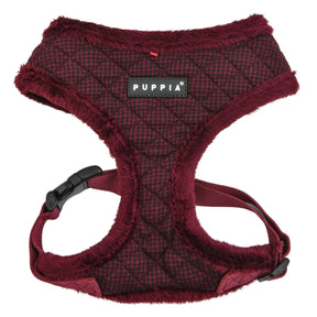 Puppia Gaspar Harness Model A Wine hondentuig > honden harnas > model A Small