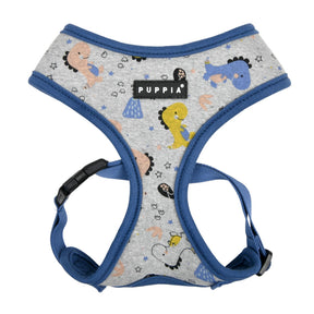 Puppia Minmi Harness Model A Blue hondentuig > honden harnas > model A Small