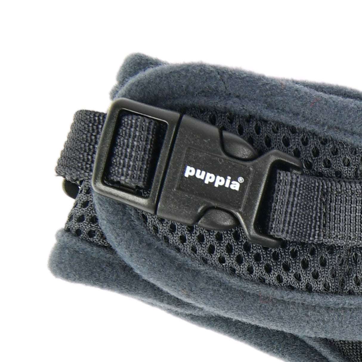 Puppia Soft Harness Ritefit Grey - Premium hondentuig > honden harnas from Puppia - Just €19.99! Shop now at Frenkiezdogshop