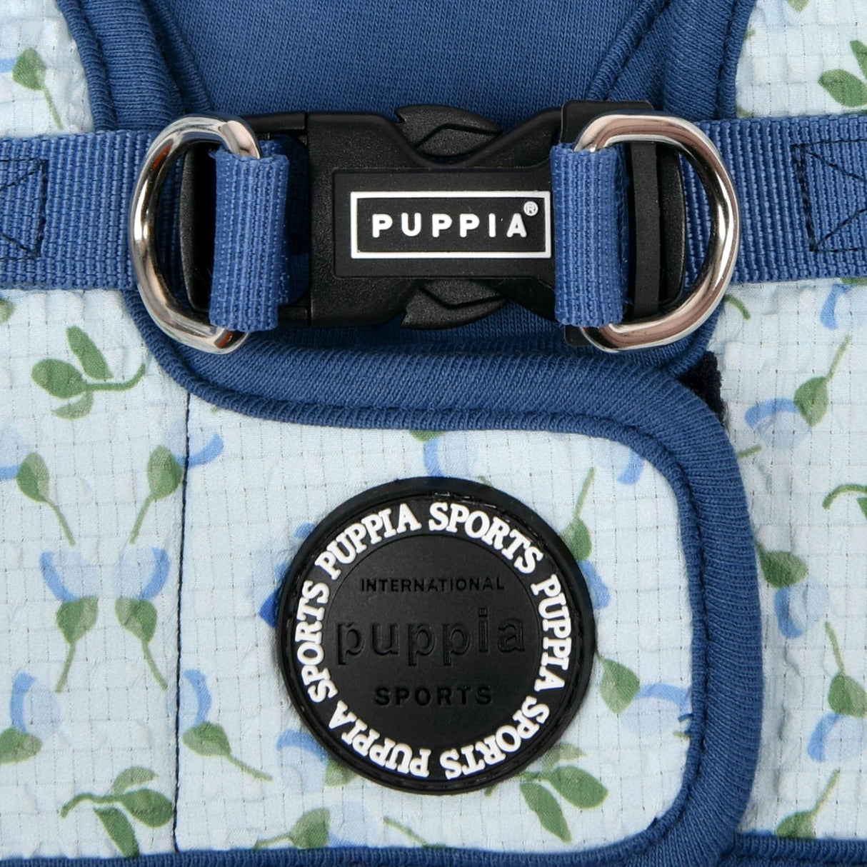 Puppia Florian Vest Harness model B Blue - Premium hondentuig > honden harnas from Puppia - Just €33.99! Shop now at Frenkiezdogshop