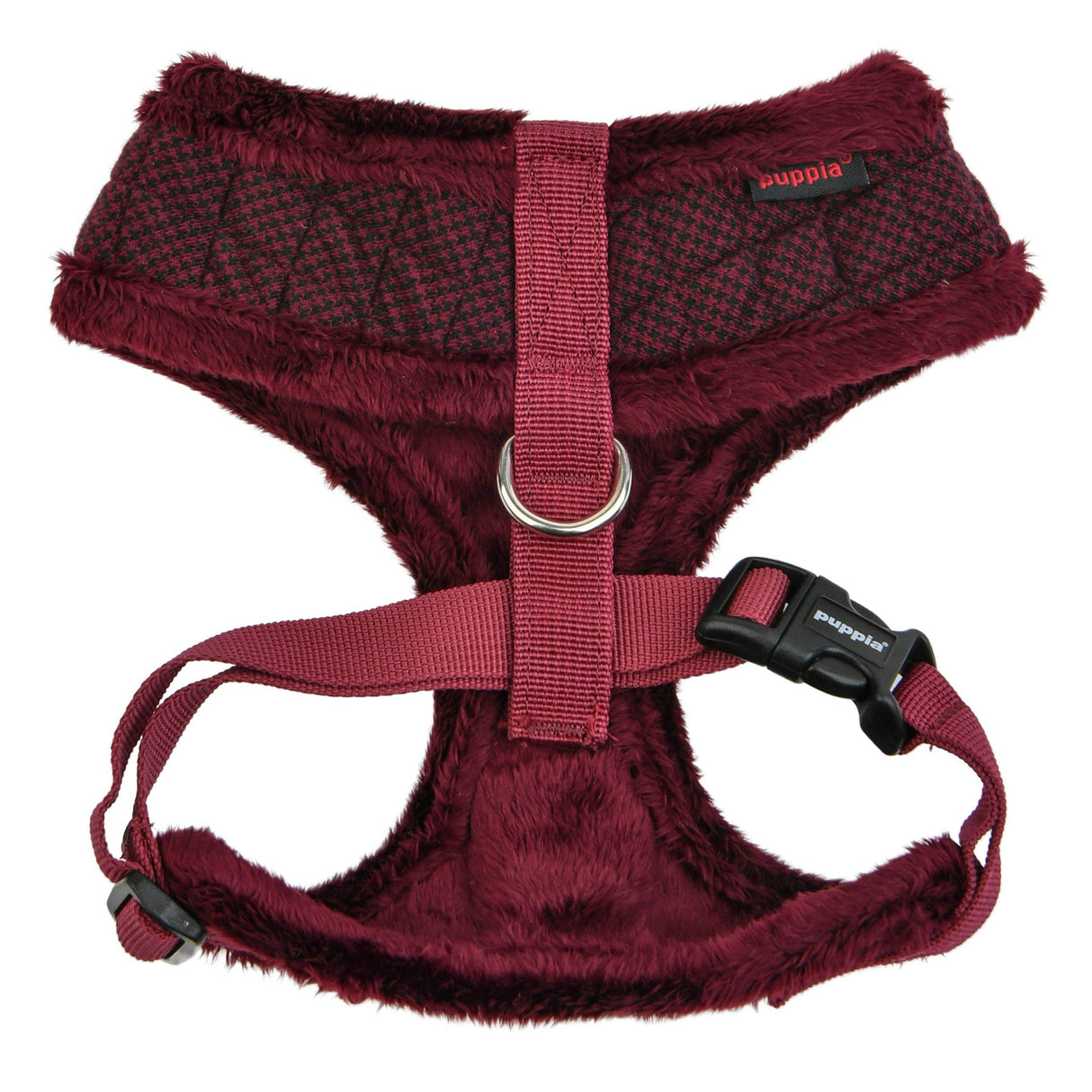 Puppia Gaspar Harness Model A Wine - Premium hondentuig > honden harnas from Puppia - Just €27.99! Shop now at Frenkiezdogshop