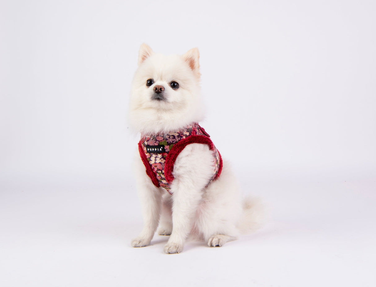 Puppia Vest Harness B Gianni Wine - Premium hondentuig > honden harnas from Puppia - Just €30.99! Shop now at Frenkiezdogshop