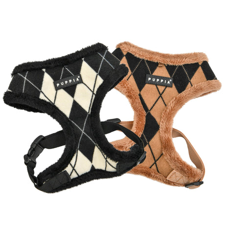 Puppia Jaden Harness Model A Beige hondentuig > honden harnas > model A Small