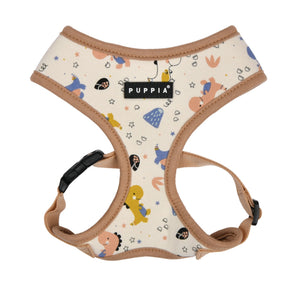 Puppia Minmi Harness Model A Beige hondentuig > honden harnas > model A Small
