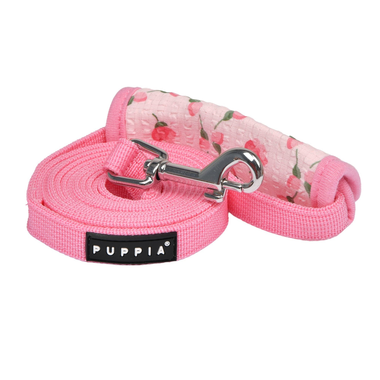 Puppia Florian Lijn Pink - Premium hondenriem > hondenlijn from Puppia - Just €19.99! Shop now at Frenkiezdogshop