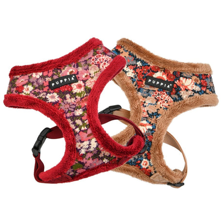 Puppia Gianni Harness Model A Wine hondentuig > honden harnas > model A Small