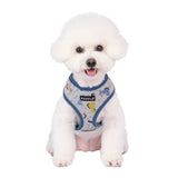 Puppia Minmi Harness Model A  Blue - Premium hondentuig > honden harnas from Puppia - Just €27.99! Shop now at Frenkiezdogshop