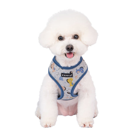 Puppia Minmi Harness Model A Blue hondentuig > honden harnas > model A Small