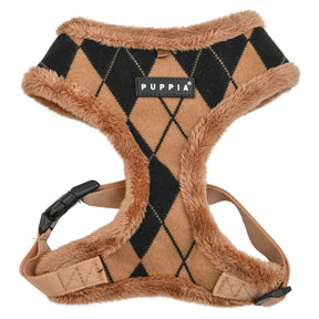 Puppia Jaden Harness Model A Beige hondentuig > honden harnas > model A Small
