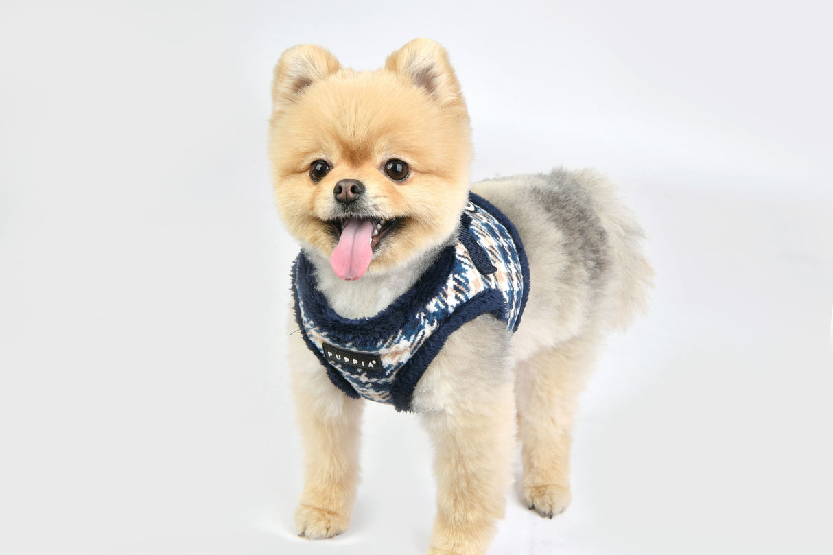 Puppia Vest Harness B Kellen Navy - Premium hondentuig > honden harnas from Puppia - Just €30.99! Shop now at Frenkiezdogshop