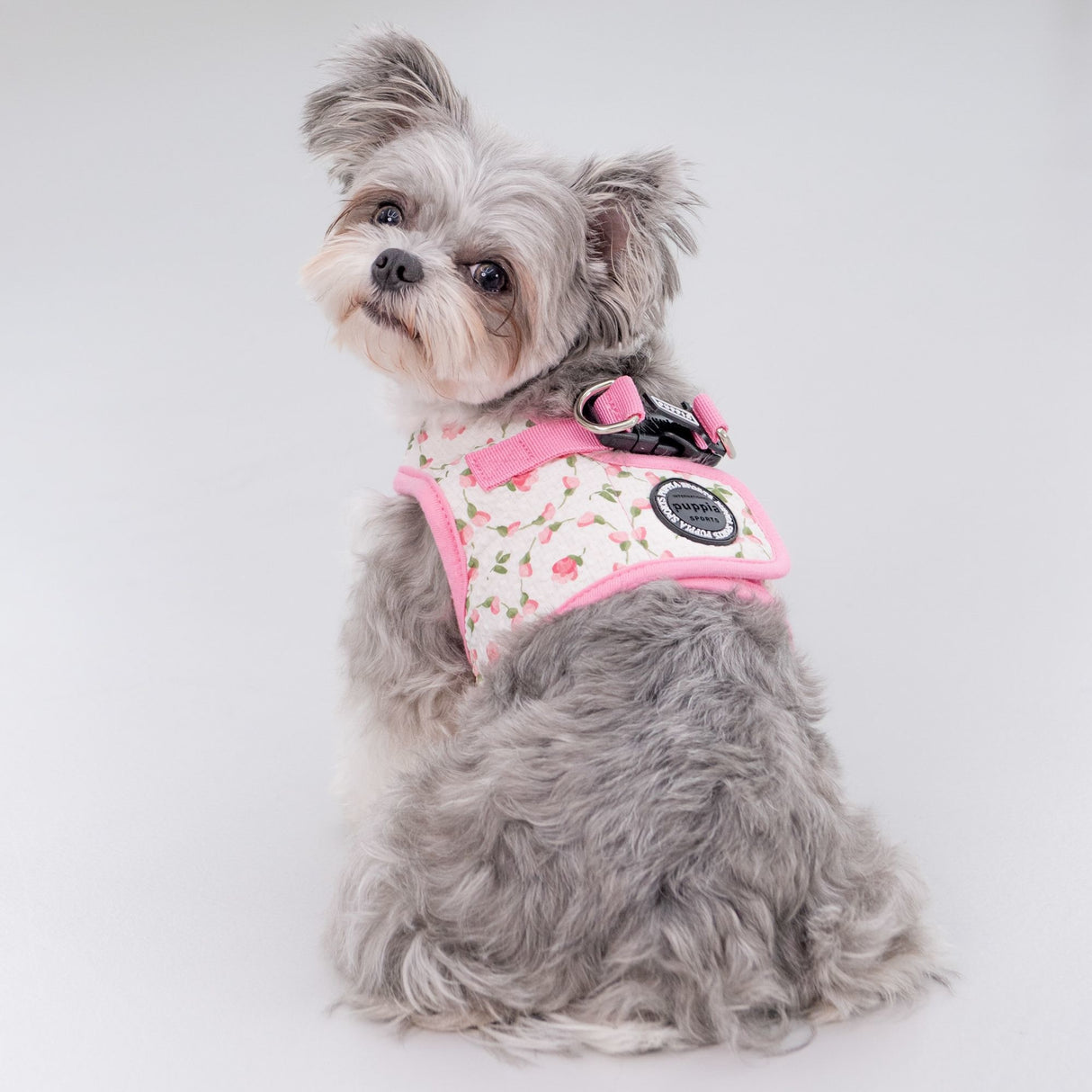 Puppia Florian Vest Harness model B Pink - Premium hondentuig > honden harnas from Puppia - Just €33.99! Shop now at Frenkiezdogshop