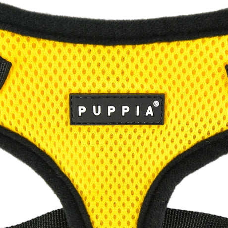 Puppia Soft Harness Ritefit Yellow hondentuig > honden harnas > model A Small