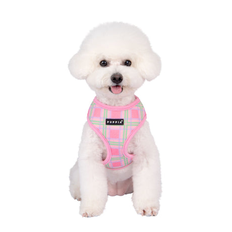 Puppia Jaylen Harness Model A Pink hondentuig > honden harnas > model A Small