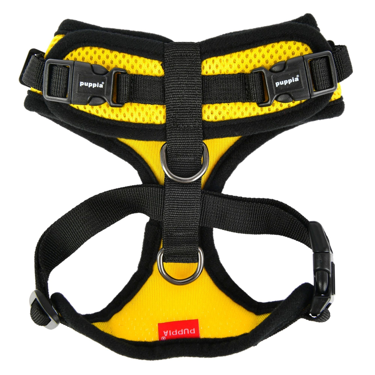 Puppia Soft Harness Ritefit Yellow - Premium hondentuig > honden harnas from Puppia - Just €19.99! Shop now at Frenkiezdogshop