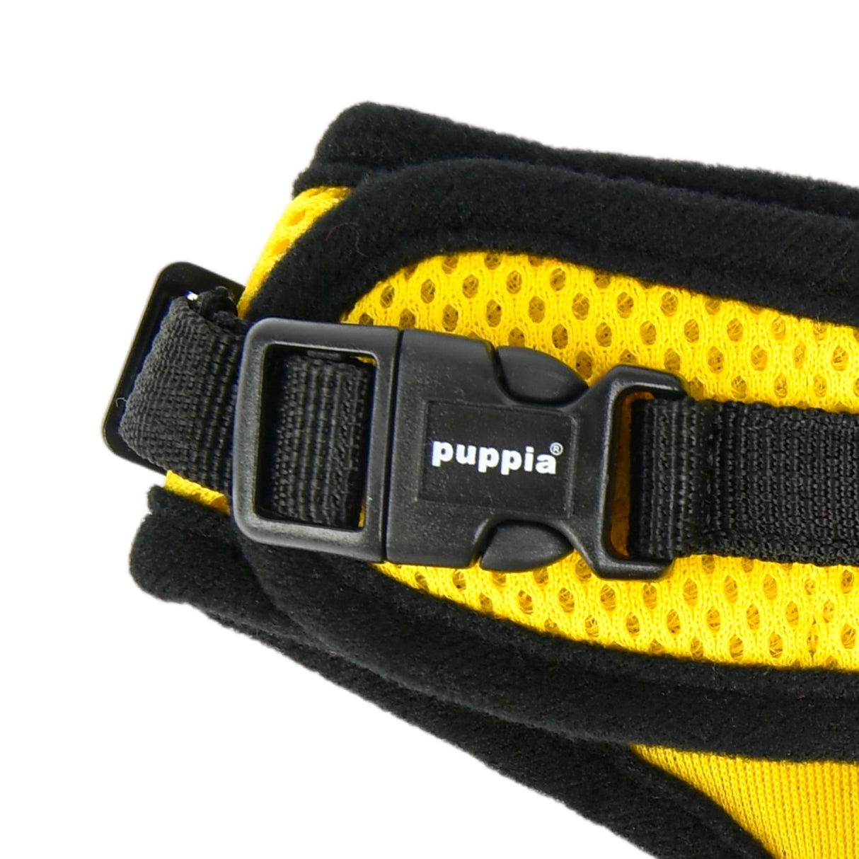 Puppia Soft Harness Ritefit Yellow - Premium hondentuig > honden harnas from Puppia - Just €19.99! Shop now at Frenkiezdogshop