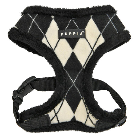 Puppia Jaden Harness Model A Black - Premium hondentuig > honden harnas from Puppia - Just €23.99! Shop now at Frenkiezdogshop