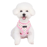 Puppia Florian Harness Model A  Pink - Premium hondentuig > honden harnas from Puppia - Just €31.99! Shop now at Frenkiezdogshop