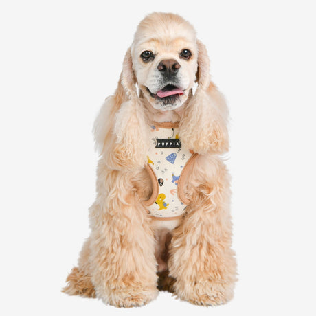 Puppia Minmi Harness Model A Beige hondentuig > honden harnas > model A Small