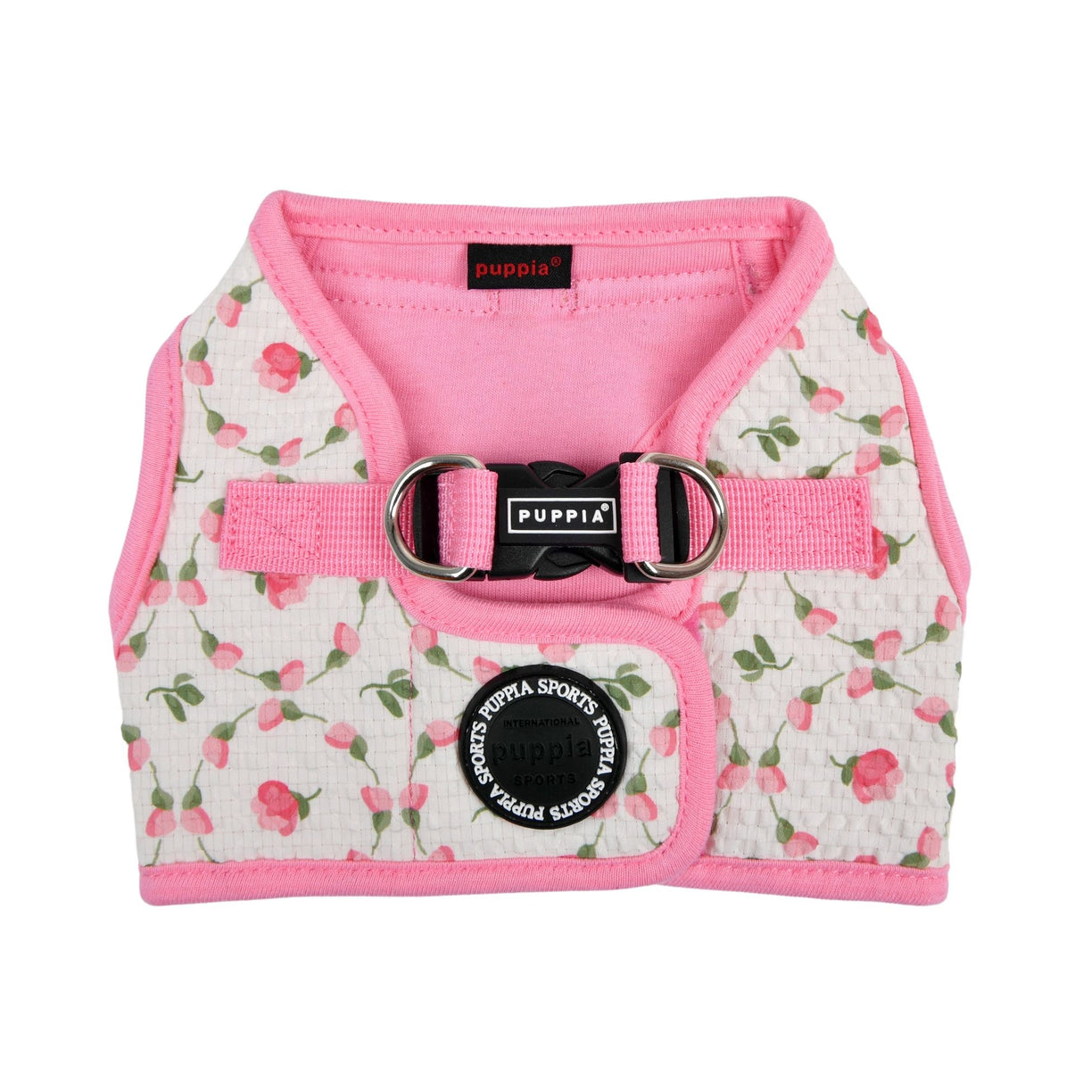 Puppia Florian Vest Harness model B Pink - Premium hondentuig > honden harnas from Puppia - Just €33.99! Shop now at Frenkiezdogshop