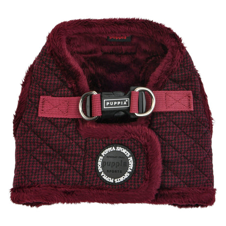 Puppia Vest Harness B Gaspar Wine - Premium hondentuig > honden harnas from Puppia - Just €30.99! Shop now at Frenkiezdogshop