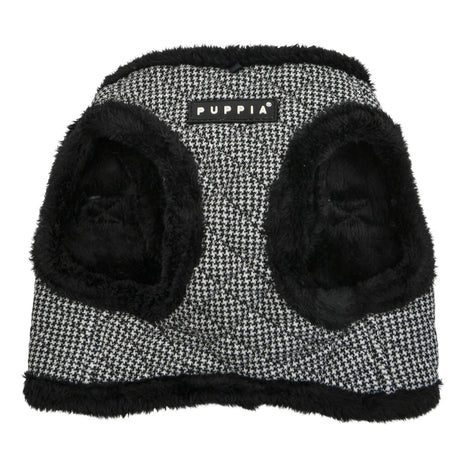 Puppia Vest Harness B Gaspar Black hondentuig > honden harnas > model B Small