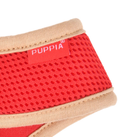 Puppia Soft Harness II model A Red hondentuig > honden harnas > model A Small