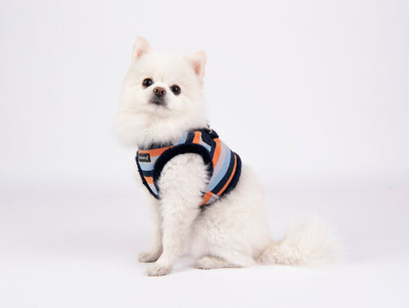 Puppia Vest Harness model B Bryson Navy hondentuig > honden harnas > model B Small