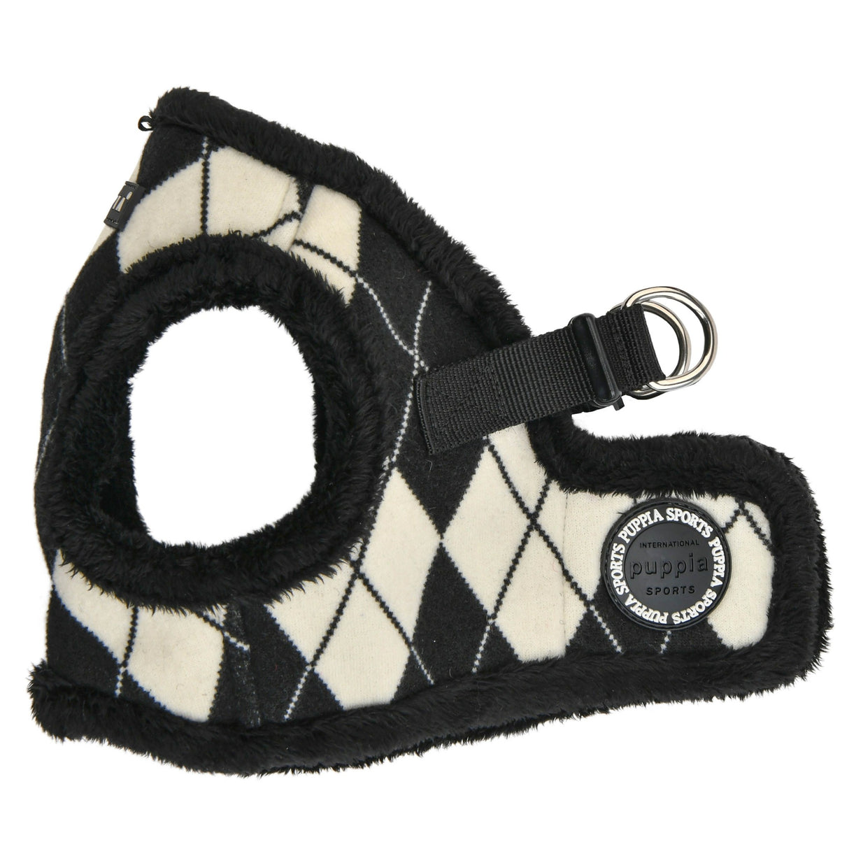 Puppia Vest Harness B Jaden Black - Premium hondentuig > honden harnas from Puppia - Just €30.99! Shop now at Frenkiezdogshop