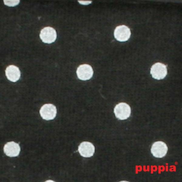 Puppia Dotty Harness model A black - Premium hondentuig > honden harnas from Puppia - Just €17.99! Shop now at Frenkiezdogshop