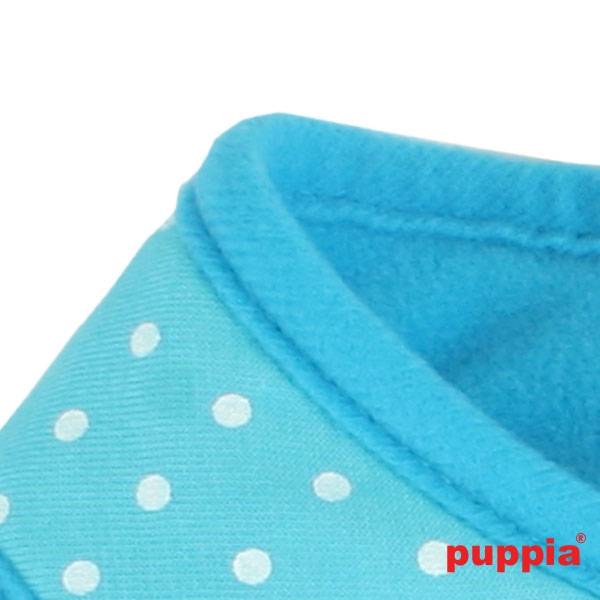 Puppia Dotty Harness model A skyblue - Premium hondentuig > honden harnas from Puppia - Just €17.99! Shop now at Frenkiezdogshop