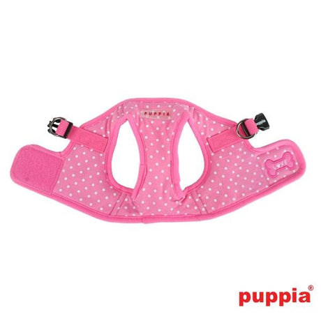 Puppia Dotty Vest Harness model B pink - Premium hondentuig > honden harnas from Puppia - Just €18.99! Shop now at Frenkiezdogshop