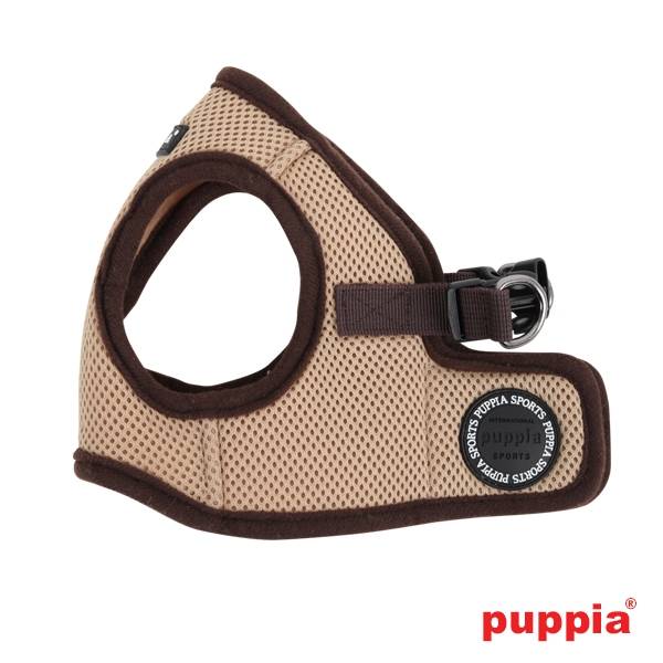 Puppia Soft Vest Harness model B beige - Premium hondentuig > honden harnas from Puppia - Just €18.99! Shop now at Frenkiezdogshop