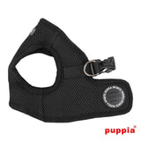 Puppia Soft Vest Harness model B black - Premium hondentuig > honden harnas from Puppia - Just €18.99! Shop now at Frenkiezdogshop