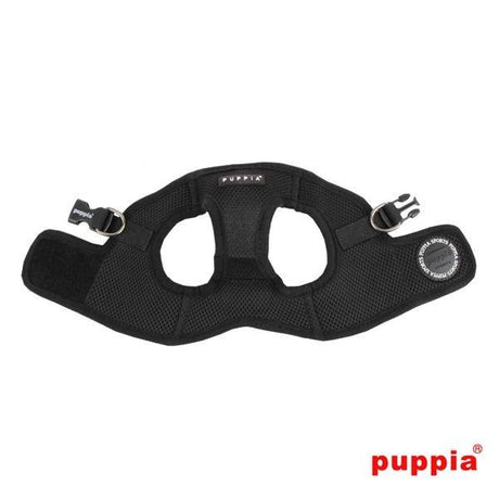 Puppia Soft Vest Harness model B black hondentuig > honden harnas > model B X - Small
