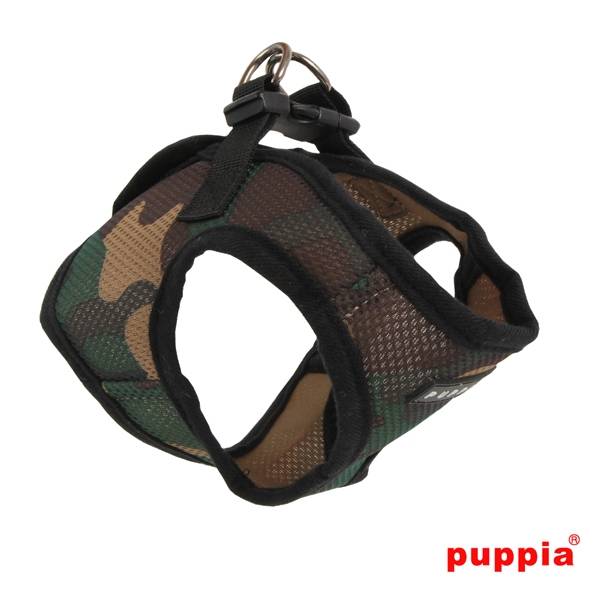 Puppia Soft Vest Harness model B camo - Premium hondentuig > honden harnas from Puppia - Just €18.99! Shop now at Frenkiezdogshop