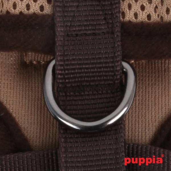 Puppia Soft Harness Ritefit Beige (Verstelbaar) - Premium hondentuig > honden harnas from Puppia - Just €19.99! Shop now at Frenkiezdogshop