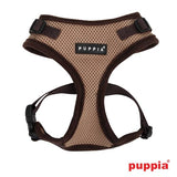 Puppia Soft Harness Ritefit Beige (Verstelbaar) - Premium hondentuig > honden harnas from Puppia - Just €19.99! Shop now at Frenkiezdogshop