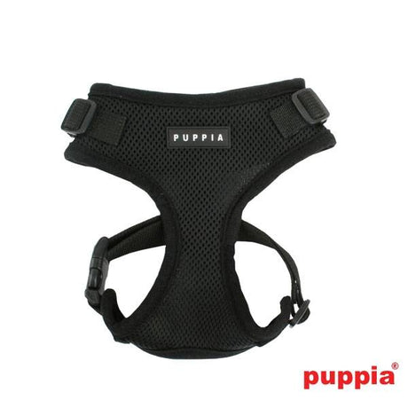 Puppia Soft Harness Ritefit Black - Premium hondentuig > honden harnas from Puppia - Just €19.99! Shop now at Frenkiezdogshop