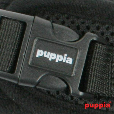 Puppia Soft Harness Ritefit Black hondentuig > honden harnas > model A Small
