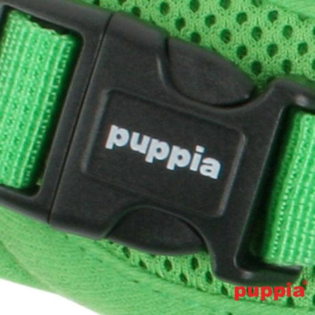 Puppia Soft Harness Ritefit Green hondentuig > honden harnas > model A Small