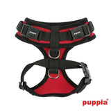 Puppia Soft Harness Ritefit Red - Premium hondentuig > honden harnas from Puppia - Just €19.99! Shop now at Frenkiezdogshop