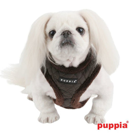 Puppia Harness model A Diamond Brown hondentuig > honden harnas > model A Small